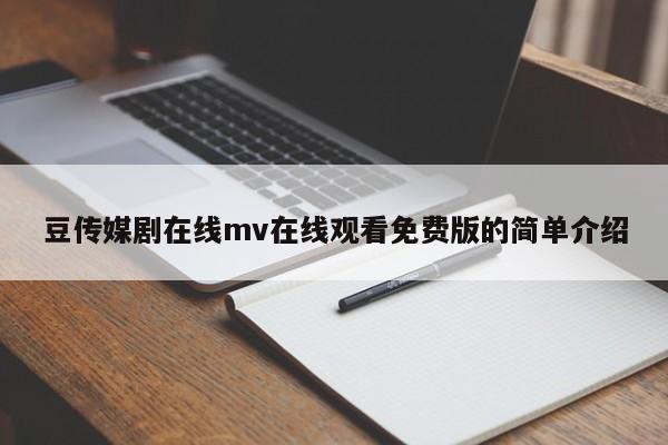 豆传媒剧在线mv在线观看免费版的简单介绍